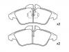 剎車片 Brake Pad Set:2D0 698 151