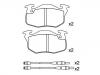 剎車片 Brake Pad Set:95 659 340