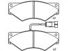 剎車片 Brake Pad Set:190 6427