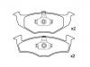 剎車(chē)片 Brake Pad Set:6N0 698 151