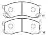 剎車片 Brake Pad Set:MC838357