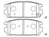 Brake Pad Set:58302-H1A00