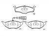 Brake Pad Set:8Z0 698 151