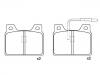 Brake Pad Set:4245.57