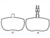 Brake Pad Set:7 663 711