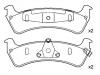 Brake Pad Set:2L2Z-2200-BA